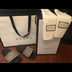 Gucci Crystal web slides